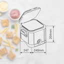 Freidora Tempur 1,5L