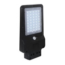 Farola solar LED Ornes con sensor crepuscular y movimiento 8W 6500K IP65