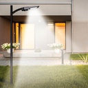Farola solar LED Ornes con sensor crepuscular y movimiento 8W 6500K IP65