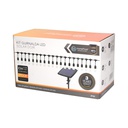 Kit guirnalda decorativa solar Doik 10M 20 portalámparas IP65