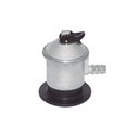 Kit estufa de gas plegable con regulador y goma de butano