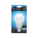 Lampara estandar crepuscular 9W E27 6000K -8u c.exp.
