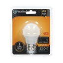 Lámpara LED esférica 4W E27 3000K - 12u caja exp