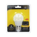 Lampara esferica 4W E27 4200K - 12u caja exp