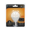 Lampara esferica 9W E14 3000K - 12u caja exp