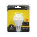 Lámpara LED esférica 9W E27 4200K - 12u caja exp