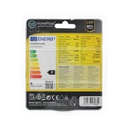 Lámpara LED esférica 9W E27 4200K - 12u caja exp
