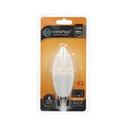 Lampara vela 9W E14 3000K -12u caja exp
