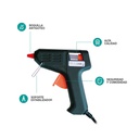 Pistola de silicona en barra  10W- Blister