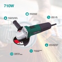 Amoladora angular eléctrica 11000 rpm 710W