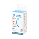 Lámpara LED estándar con sensor presencia 9W E27 6000K