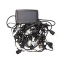Kit guirnalda decorativa solar Helem 10M 20 portalámparas IP44