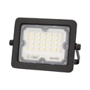 Proyector aluminio LED 20W 4000K IP65 Negro