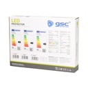 Proyector aluminio LED 50W 3000K IP65 Negro