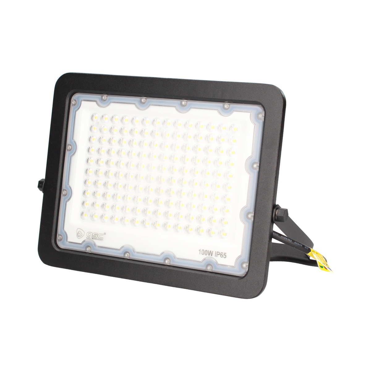 Proyector aluminio LED 100W 4000K IP65 Negro