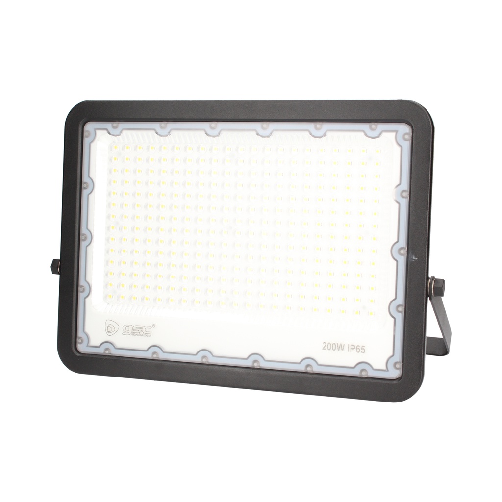 Proyector aluminio LED 200W 6500K IP65 Negro