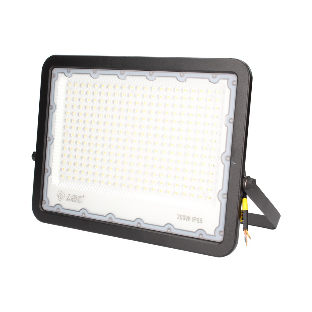 Proyector aluminio LED 200W 6500K IP65 Negro
