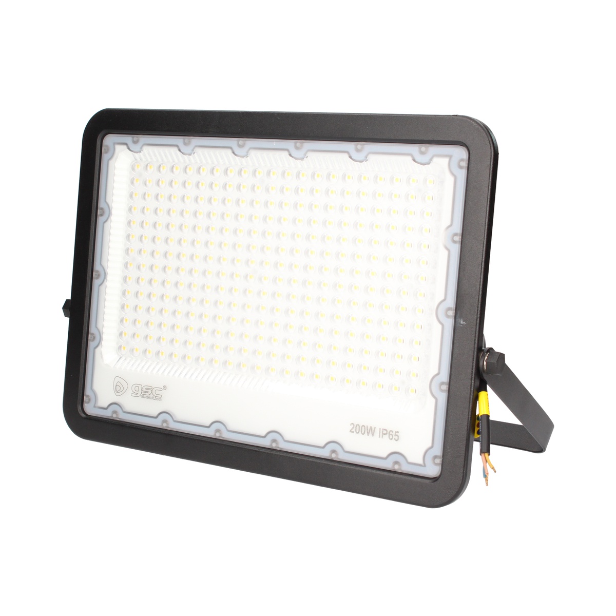 Proyector aluminio LED 200W 6500K IP65 Negro