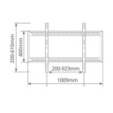 Soporte de TV fijo Heavy duty 60" - 100"