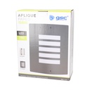 Aplique pared Sibe E27 Máx. 60W Níquel