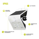 Aplique solar LED Lukulu con sensor de movimiento y crepuscular 4W 3000K Blanco