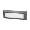 Aplique pared LED Serie Kuito 4W 3000 - 4000 - 6000K IP65 Gris antracita