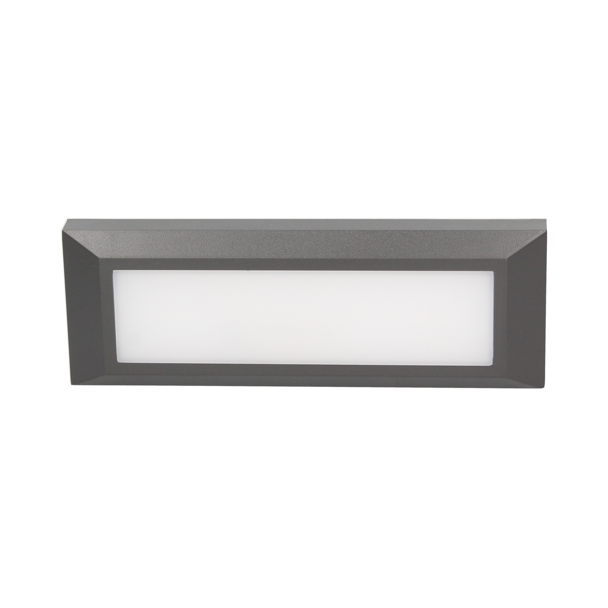 Aplique pared LED Serie Kuito 4W 3000 - 4000 - 6000K IP65 Gris antracita