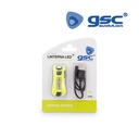 Linterna con cargador USB especial deportes
