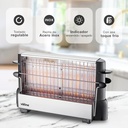 Tostadora vertical Multispace inoxidable 700W