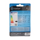 Pack 2 bombillas vela LED 6W E14 6000K - 10u caja exp