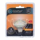 Lámpara LED dicroica cristal 5W MR16 3000K - 12u caja exp