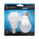 Pack 2 bombillas estandar LED 12W E27 6000K - 8u caja exp