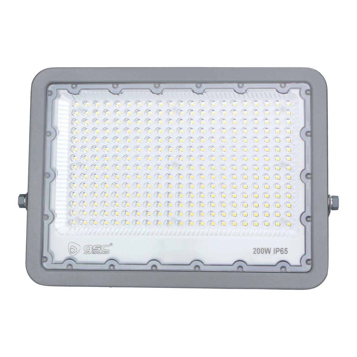 Proyector aluminio LED 200W 6500K IP65 Gris