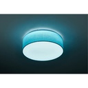 Plafón techo de tela Gemena 2xE27 Verde