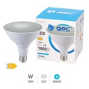 Lámpara LED PAR38 18W E27 6000K IP65