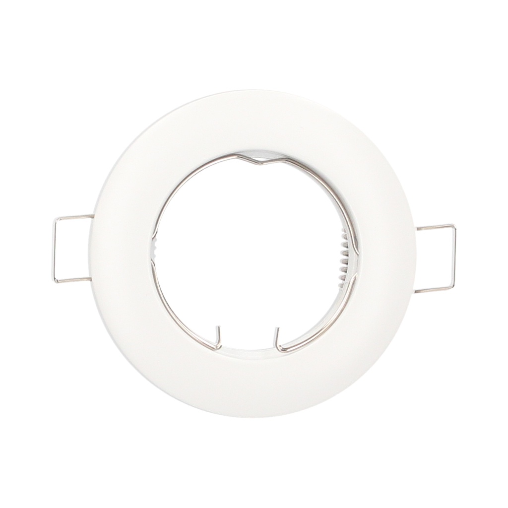 Aro fijo redondo empotrable Chandur Blanco