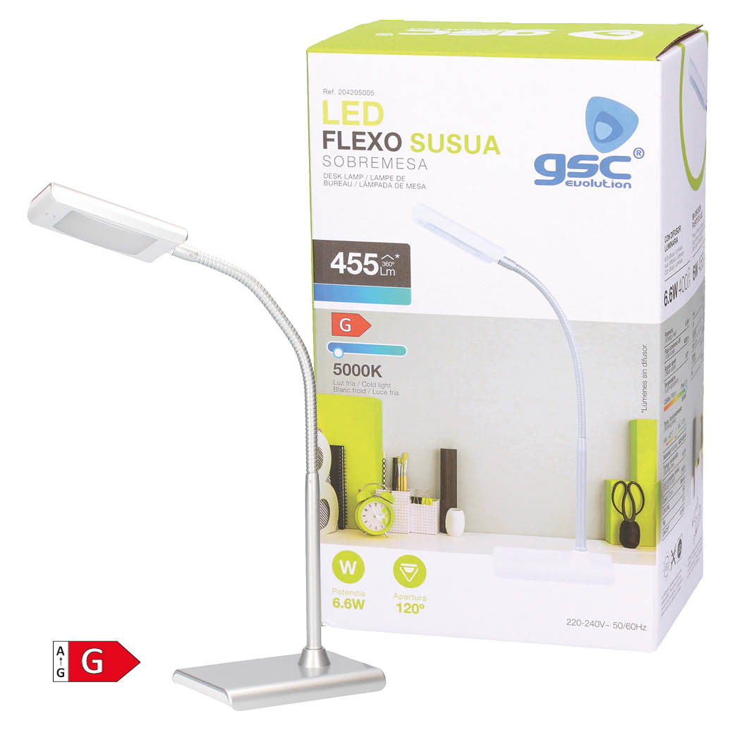 Flexo LED Susua 6W Gris