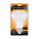 Lámpara LED reflectora R80 10W E27 3000K - 6u caja exp
