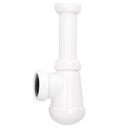 Sifón botella corto extensible salida Ø40mm reductora Ø32mm racor 1" 1/4
