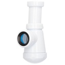 Sifón botella extensible salida Ø40mm reductora Ø32mm racor 1" 1/2