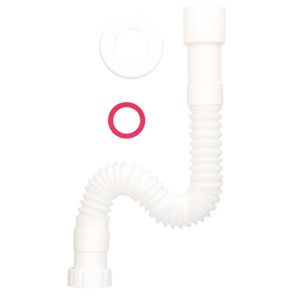 Tubo flexible 1" 1/2 - 40/50mm Blanco