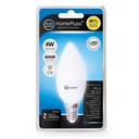 Lampara vela 4W E14 6000K -12u caja exp
