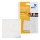 Pack 16 gotas protectoras adhesivas 2.5mm Ø12mm