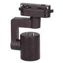 Foco carril monofásico GU10 Negro