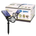 Estaca jardín solar LED Alezu 4200K IP67 regulable