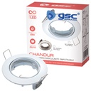Aro basculante redondo empotrable Chandur Blanco