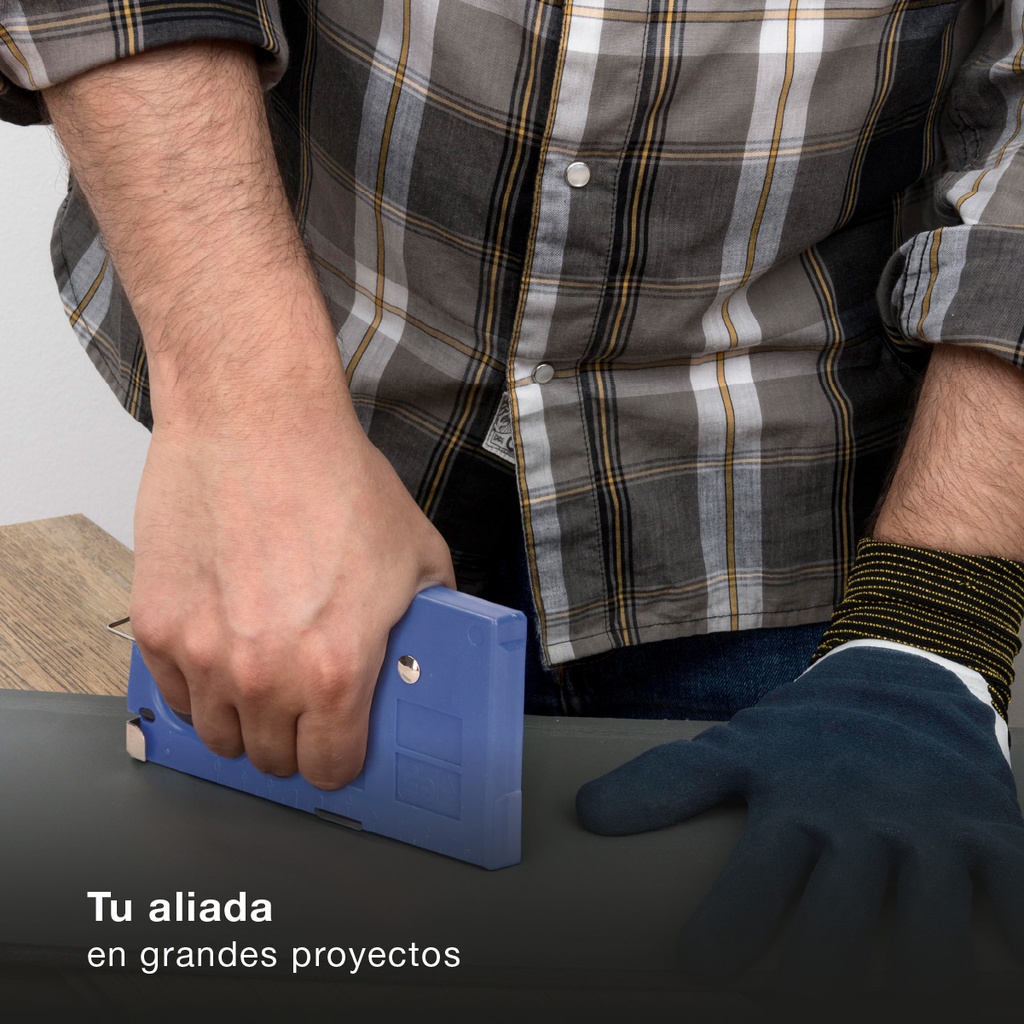 Grapadora industrial manual de 4 a 8mm