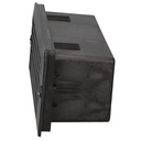 Aplique pared Befale con rejilla E27 Máx. 60W Gris antracita