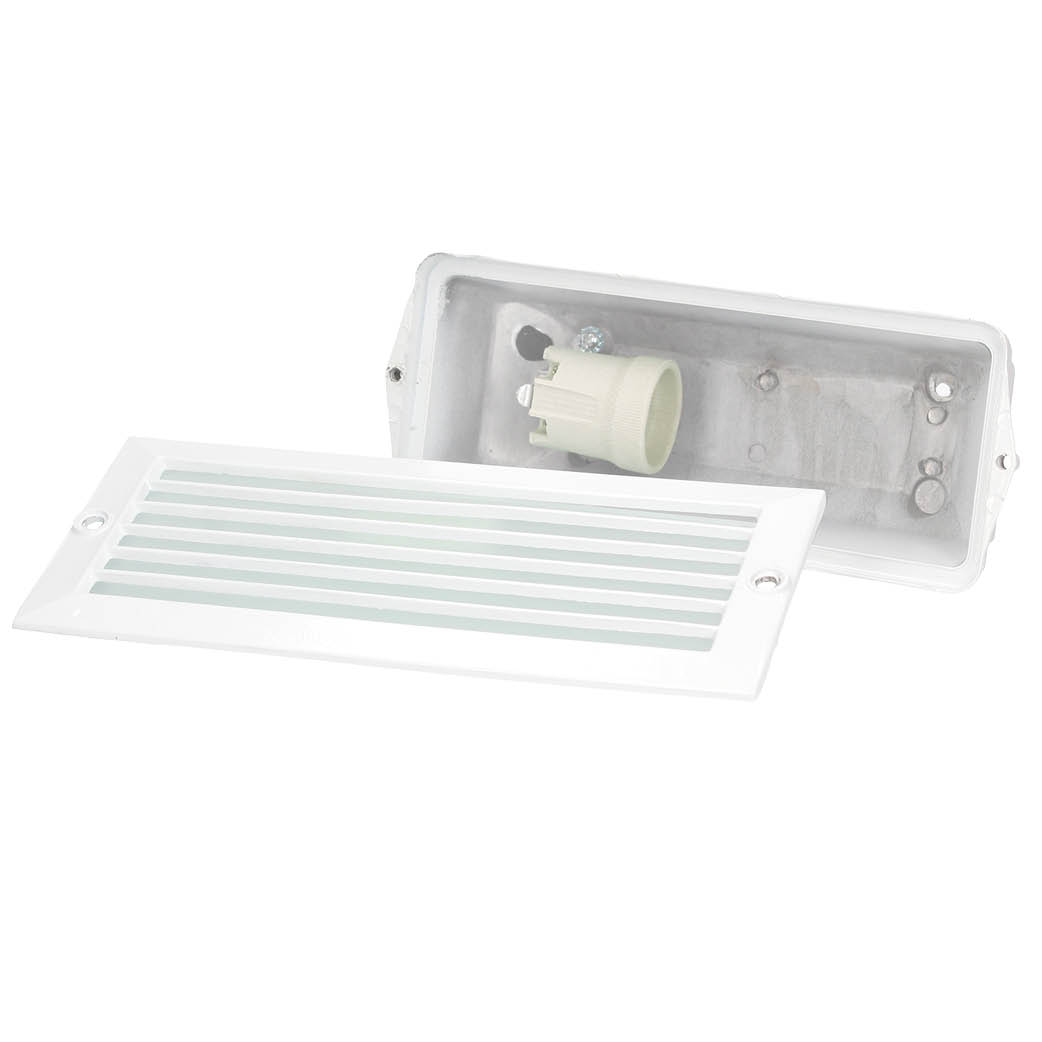 Aplique pared Befale con rejilla E27 Máx. 60W Blanco