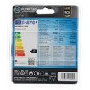 Bombilla LED dicroica 6W GU10 6000K - 12u caja exp